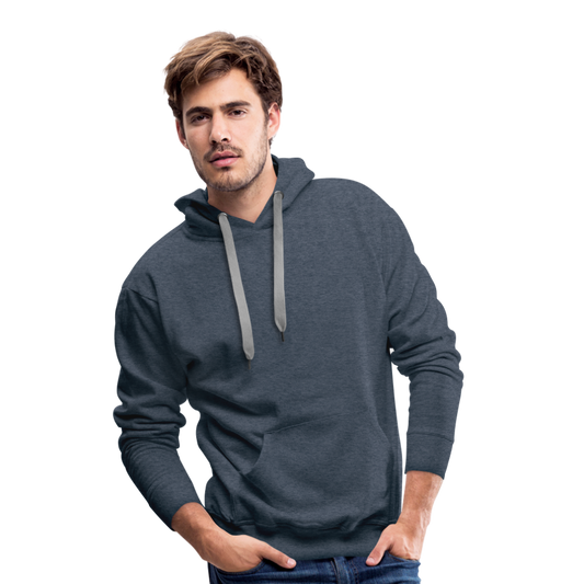 Bearboxers Men’s Premium Hoodie - heather denim